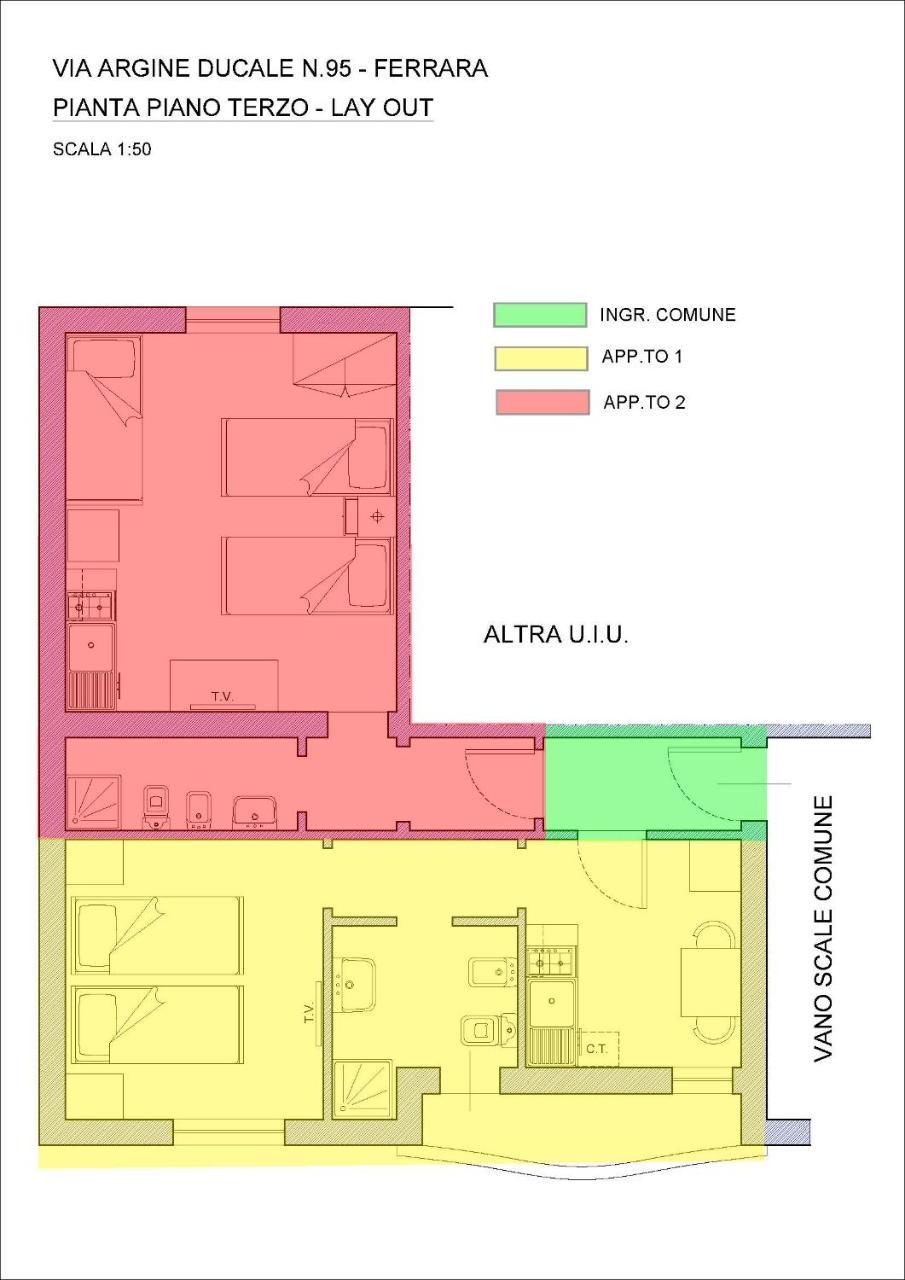 Al Zupgal Apartment Ферара Екстериор снимка